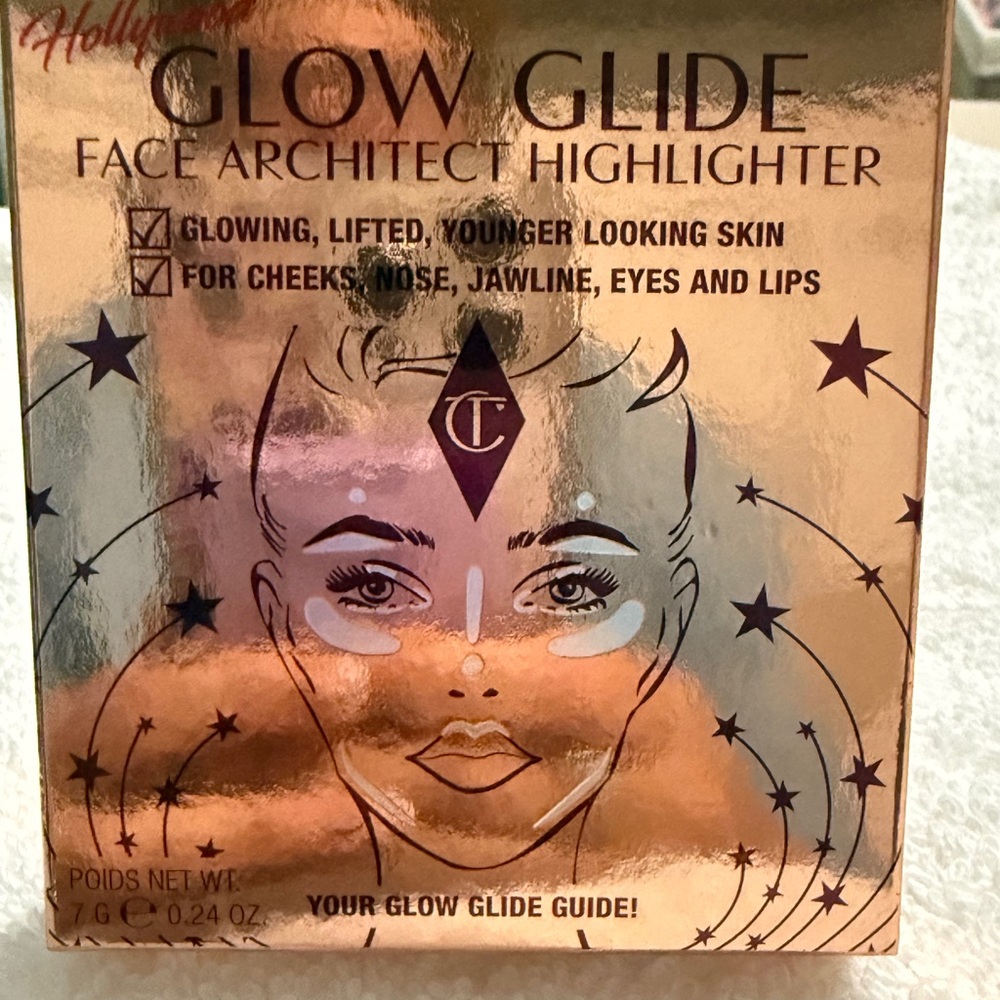 Charlotte Tilbury Face Architect Highlighter - Rase Gold Glow